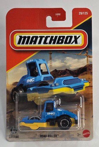 Road roller 125 matchbox - road,