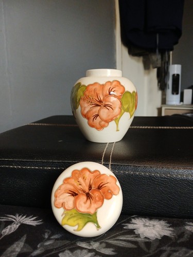 Moorcroft ginger jar - ginger,