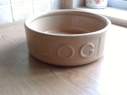 Mason cash large dog bowl - dog, 20