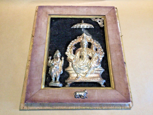 Hindu devotional silver clad - devotional,