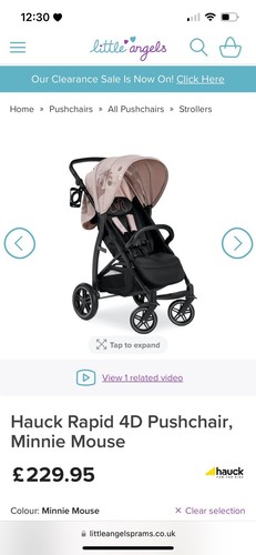 Hauck disney pushchair - hauck,