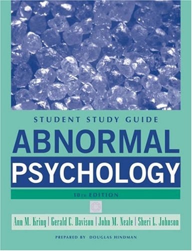Abnormal psychology paperback - psychology,