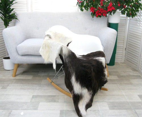 Genuine greek giant goat rug - giant,