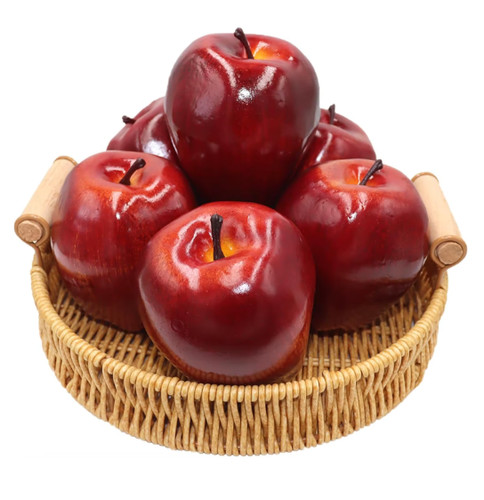 6pcs artificial apples - artificial,