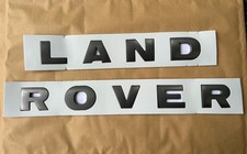 Land Rover Discovery 3 4 Defender Front Gunmetal Grey Bonnet Lettering LR027401