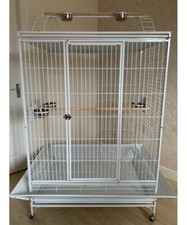 Parrot-Supplies San Francisco Premium Play Top Macaw Cage - Stone