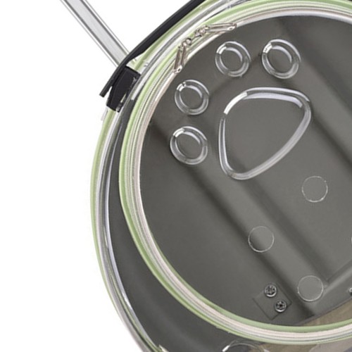 Green pet bubble - green,