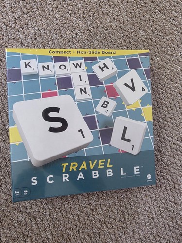Travel scrabble game - scrabble, non