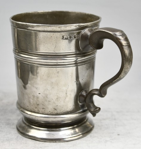 Fine antique victorian pewter - fine,