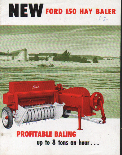 1959 ford 150 hay - 150, baler