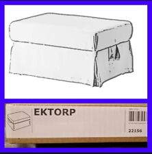Ikea Ektorp Footstool Cover - Mobacka Beige/Red 302.811.88