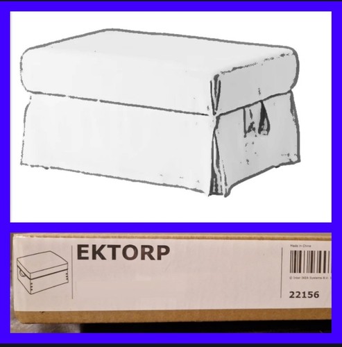 Ikea ektorp footstool cover - cover,