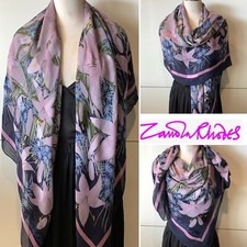 ZANDRA RHODES 100% Silk