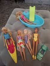 Barbie Pool And 5 Swimming