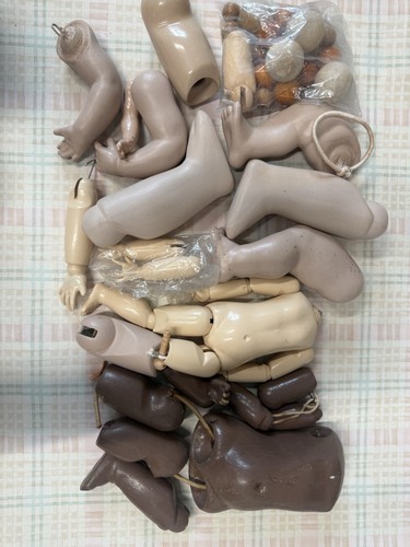 Large collection antique - collection, doll