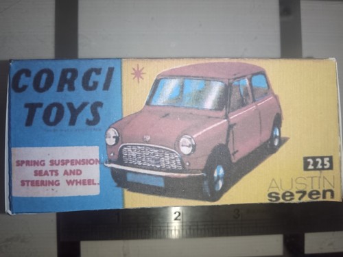 Corgi no225 austin seven mini - corgi,