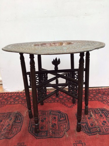 Antique indo persian ottoman - /,