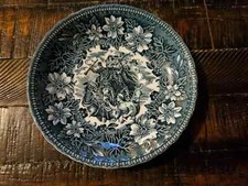 5 x Royal Tudor Ware Coaching Taverns 1828 Staffordshire England Saucer 5 3/4"