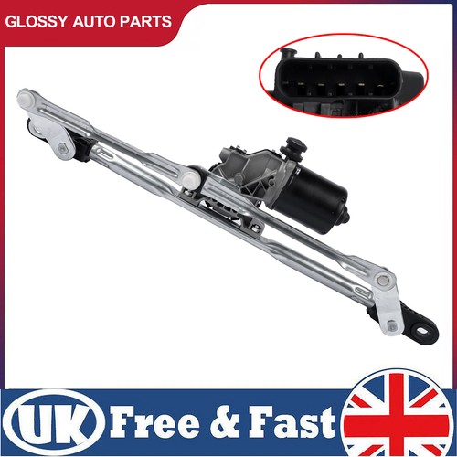 Front windscreen wiper motor - front,