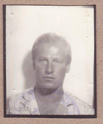 Vintage photobooth portrait - vintage,