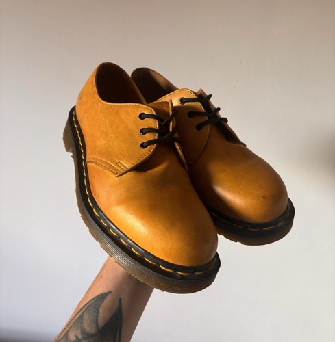 Martens 1461 mustard yellow - martens,