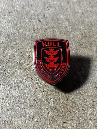 Hull vintage enamel rugby - kr,