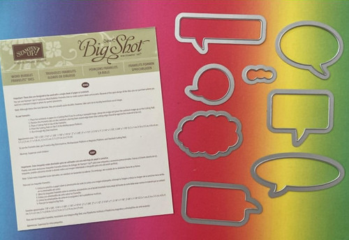 Stampin big shot word - stampin',