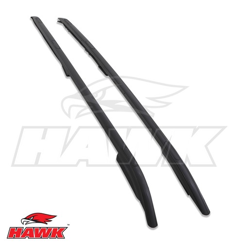 Black aluminium roof rail - aluminium,