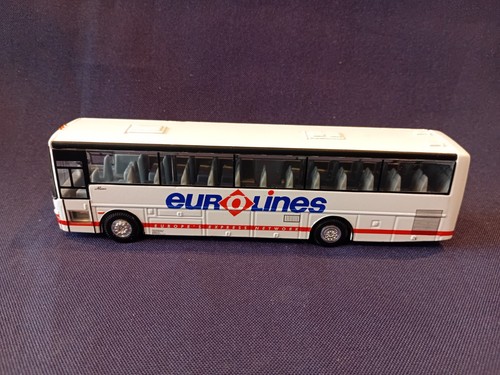 Unboxed corgi eurolines van - unboxed,