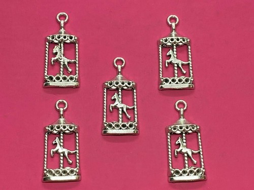 Tibetan silver carousel horse - carousel,