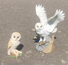 2 Vintage Collectable Owl