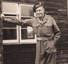 WW2 Soldier Photo British Army