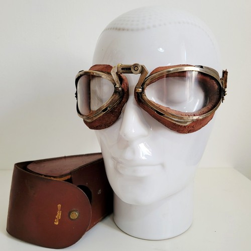 Rare ww2 luxor goggles - ww2, 9