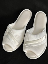 Vintage Ivory House Shoes