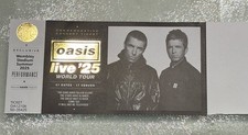 Oasis Live 25 World Tour Wembley Stadium Genuine Commemorative Souvenir Ticket 