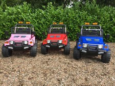 12v Kids Ride on Jeep Parental