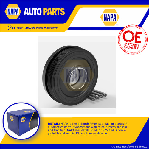 Crankshaft pulley fits - crankshaft, (tvd)