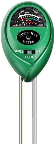 Soil tester moisture - 3-in-1,
