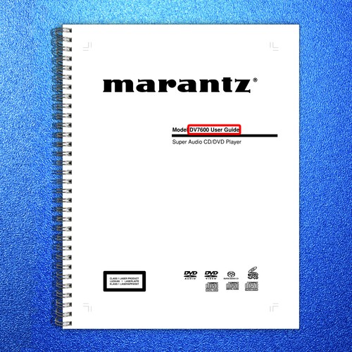 Marantz dv7600 super audio - dv7600,