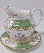 Minton Green Cockatrice Jug