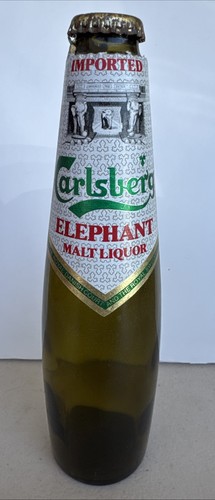 Vintage beer bottle - beer, carlsberg