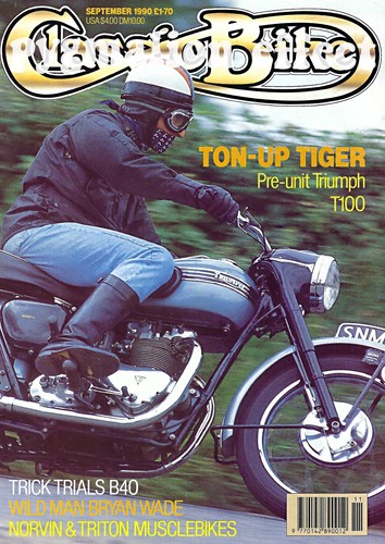 Triumph tiger 100 triton blue - tiger,
