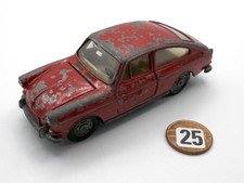 VINTAGE DINKY TOYS # 163 VOLKSWAGEN 1600 TL FASTBACK DIECAST MODEL CAR 1966