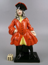 Royal Doulton Captain Macheath Figurine HN464. Beggars Opera. 1920's vintage. 7"