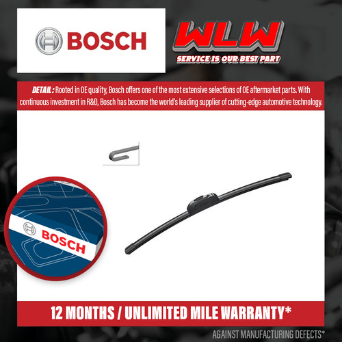 Wiper blades - 2x, (pair)
