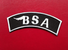 BSA BRITISH CLASSIC TT RACING MOTORCYCLES MOTOGP EMBROIDERED PATCH UK SELLER