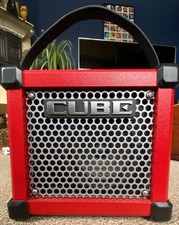 Roland M-Cube GX Guitar, Red, Amplifier, Strap with i-cube link