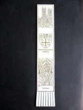 Leather BOOKMARK Westminster