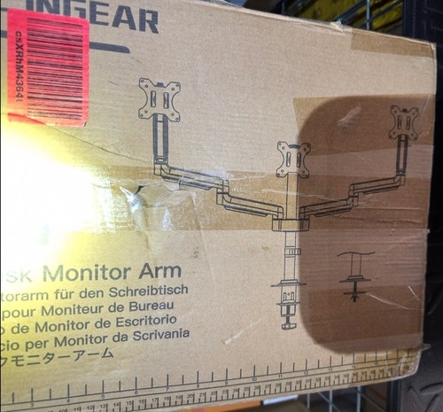 Irongear triple monitor stand - irongear,