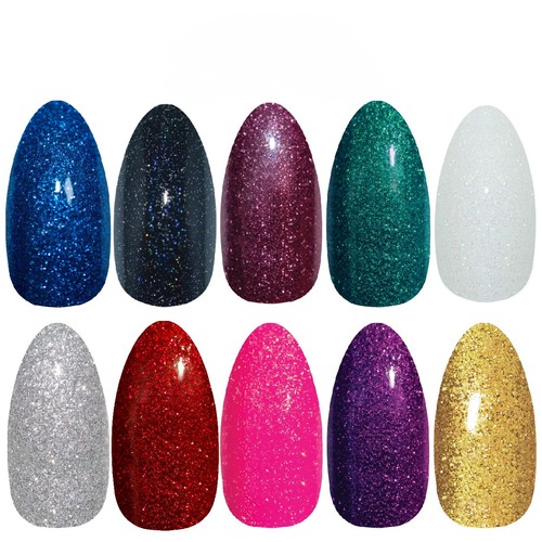 Multi color press nails - multi,